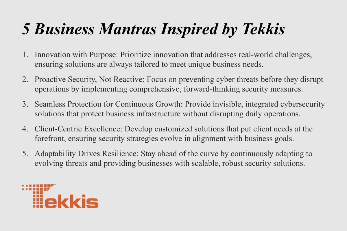 Tekkis-Empowering Cybersecurity Solutions | Matthew Rosentrater | The Enterprise World