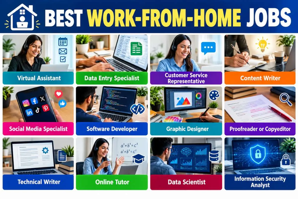 12 Best Work-From-Home Jobs in 2026 for Career Growth | The Enterprise World