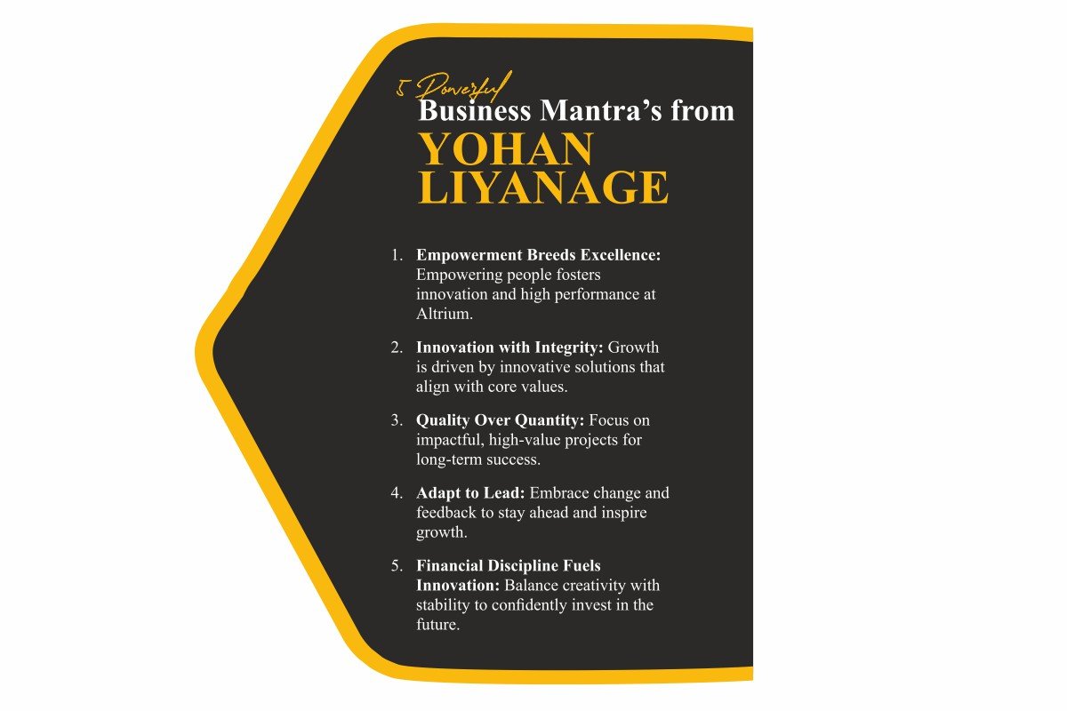 Yohan Liyanage: Driving Altrium’s Success with AI Innovation | The Enterprise World
