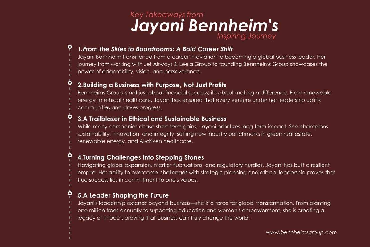 Jayani Bennheim: Ethical Business Icon | Bennheims Group | The Enterprise World