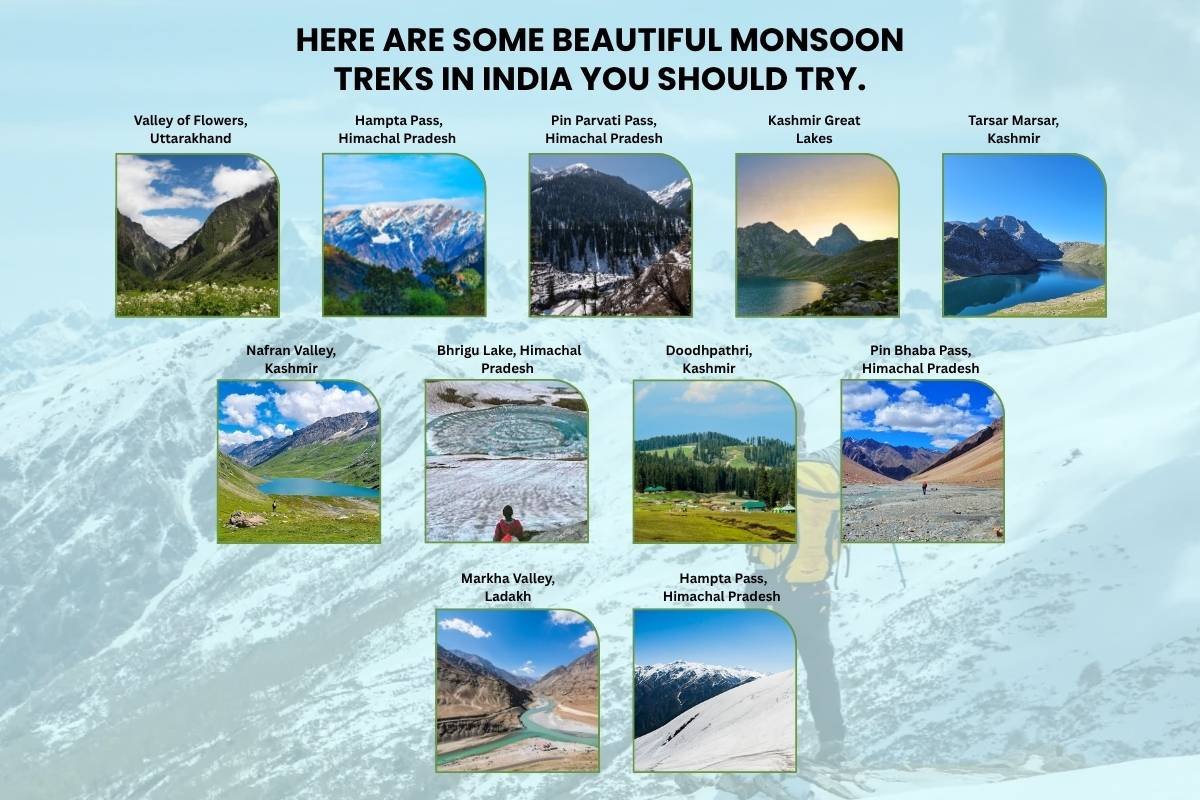 11 Beautiful Monsoon Treks in India You Should Try | The Enterprise World 