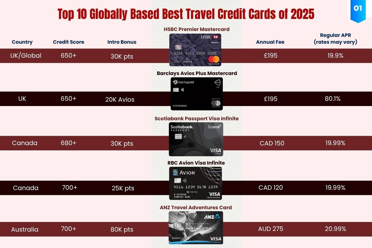 Best Travel Credit Cards of 2025 and Travel Free | The Enterprise world
