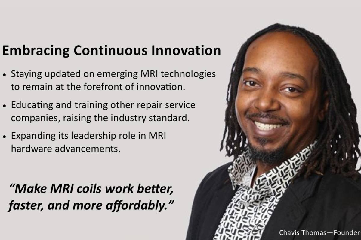 Chavis Thomas-Pioneering Faster MRI Coil Repairs | MRI Coil Guru | The Enterprise World