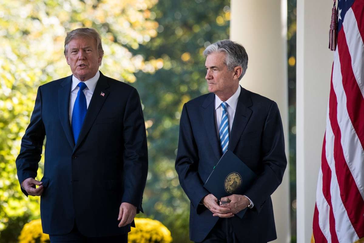 Trump Blasts Fed Chair Powell Over “Artificially High” Interest Rates