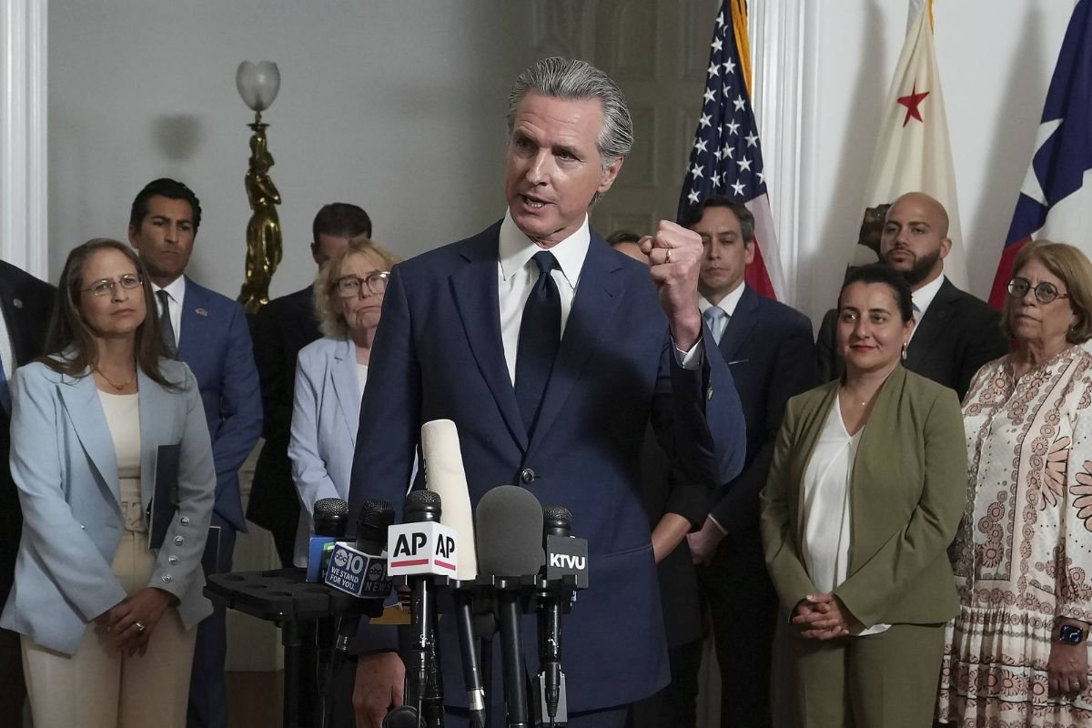 Newsom Issues Ultimatum to Trump Amid Redistricting Battle, Faces Heat Over Remote Work Rollback