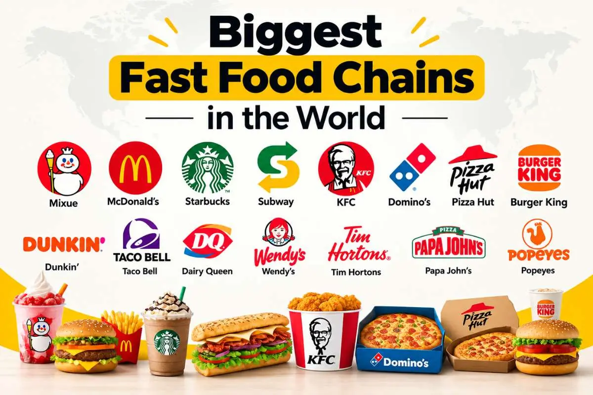 Biggest Fast Food Chains in the World 2026: Top 10 Chains | The Enterprise World