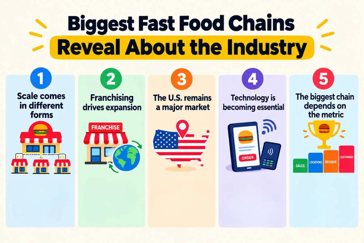 Biggest Fast Food Chains in the World 2026: Top 10 Chains | The Enterprise World