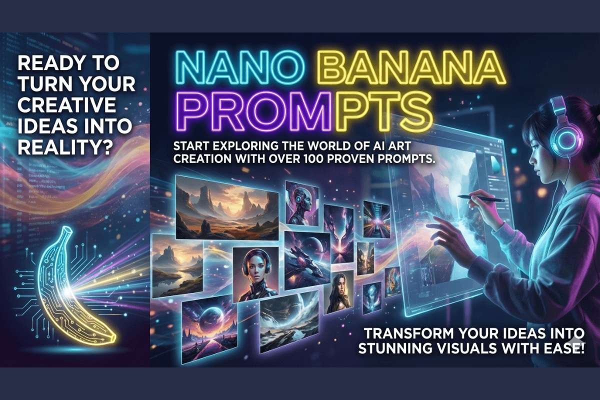 Discover 100+ Powerful Nano Banana Prompts to Boost AI Art