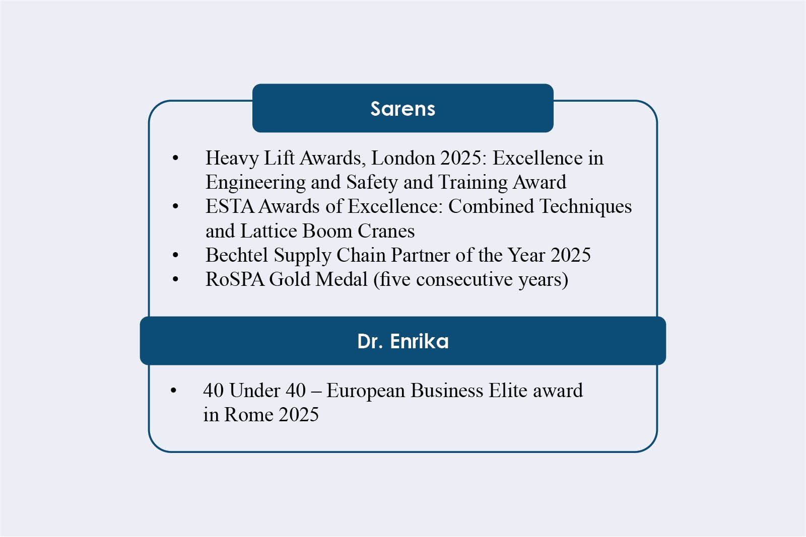 Dr. Enrika Uusitalo: Offshore Wind Leadership | Sarens | The Enterprise World