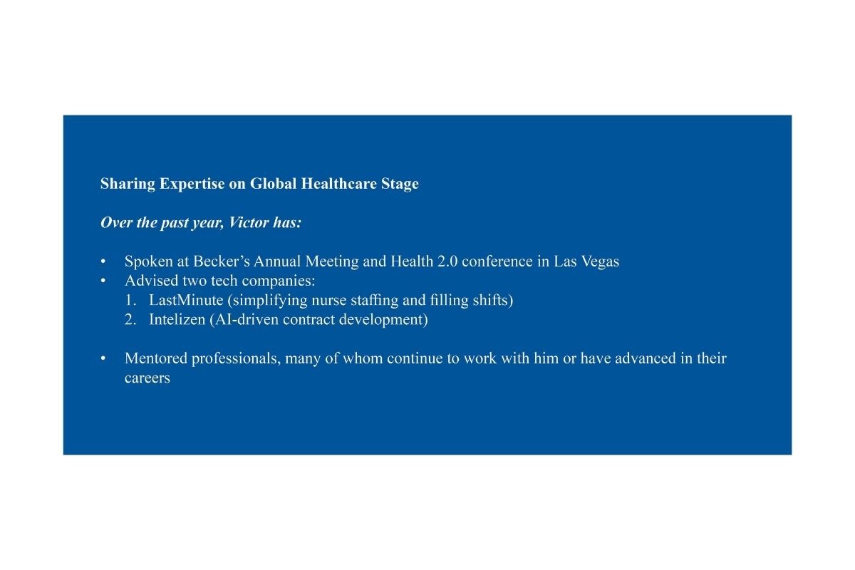 Victor Bycroft: Rural Healthcare Innovator | Humboldt County Memorial Hospital | The Enterprise World