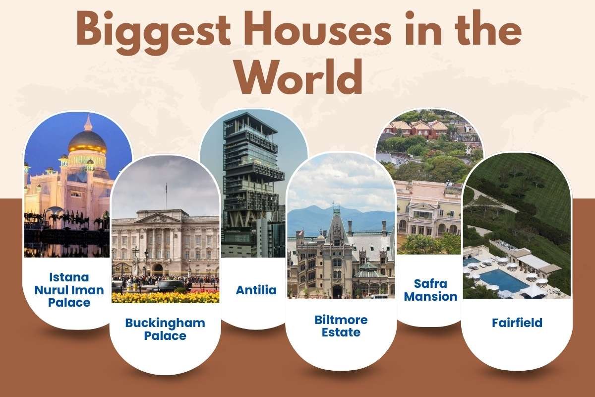 Biggest Houses in the World: 25 Homes So Large They Redefine Living
