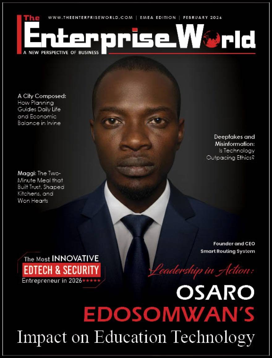 The Most Innovative EdTech & Security Entrepreneur in 2026 | The Enterprise World