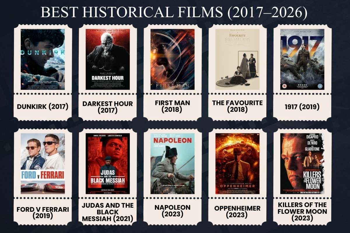 Top 50 Best Historical Films of the Last 50 Years That Bring Real History to Life | The Enterprise World