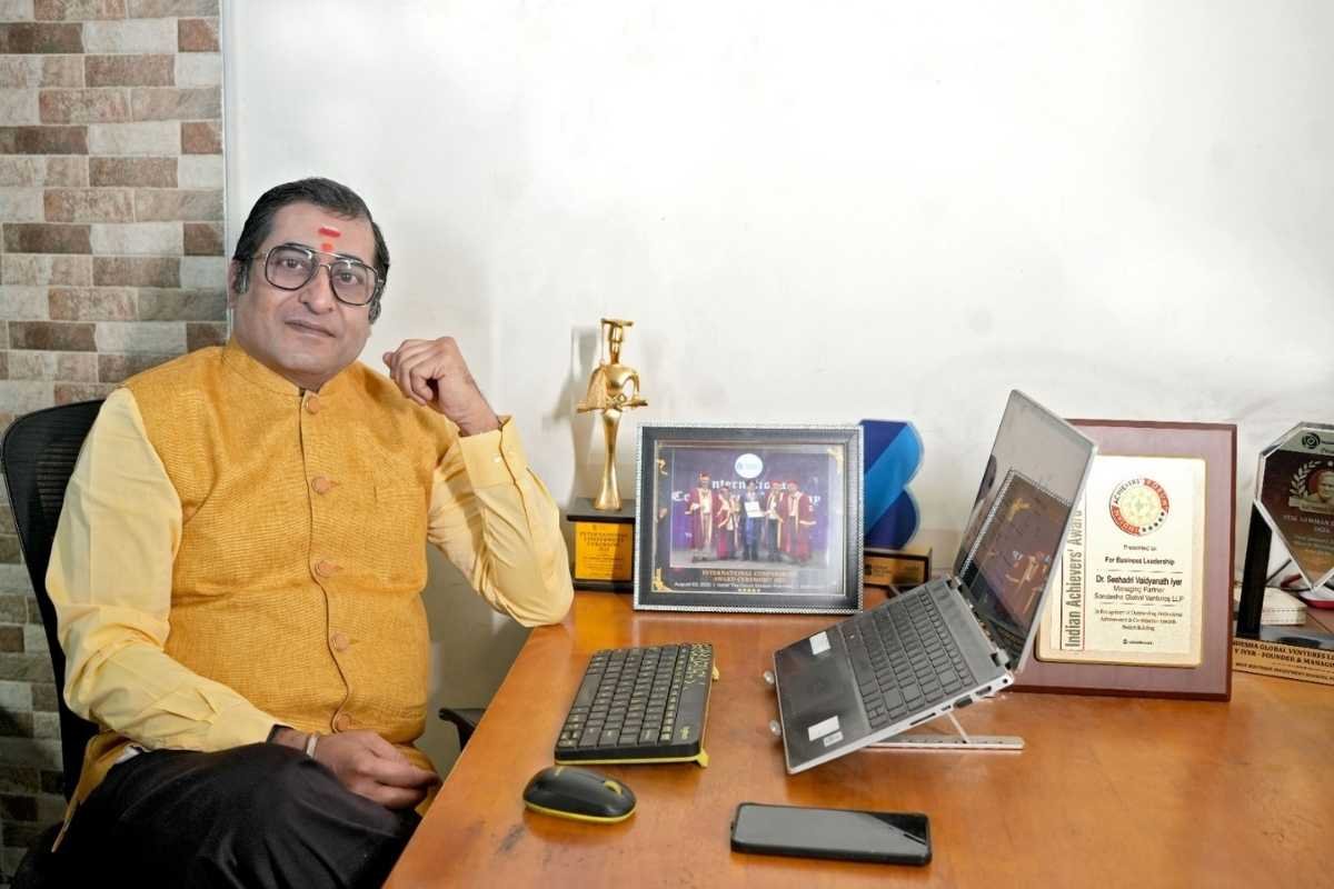 Dr. Seshadri Vaidyanath Iyer- finance architect | Sandesha Global Ventures | The Enterprise World