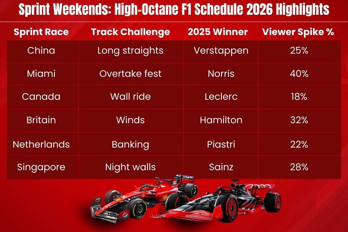 F1 Schedule 2026: Rulebook Reset Redefines Championship Dreams | The Enterprise World