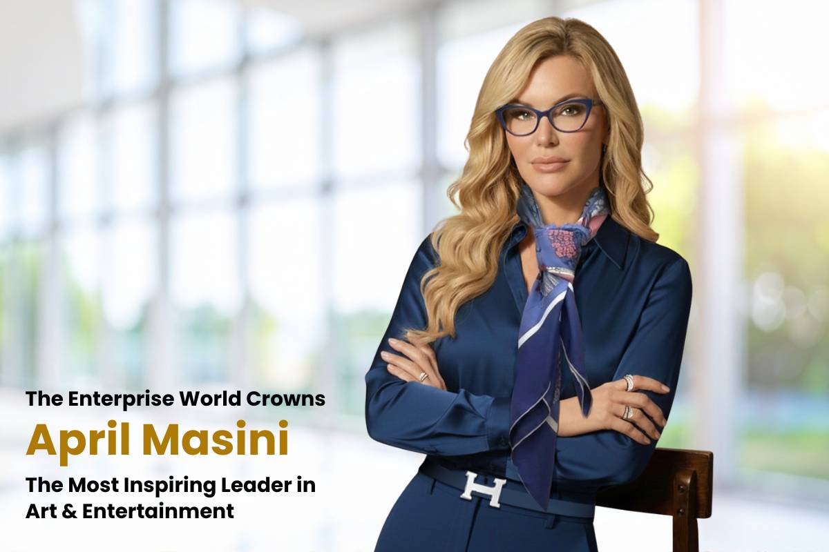 The Enterprise World Crowns April Masini The Most Inspiring Leader in Art & Entertainment 