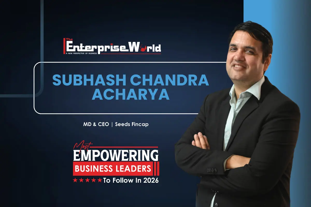 Subhash Chandra Acharya, MD & CEO of Seeds Fincap: Enabling Finance That Sustains Lives and Livelihoods