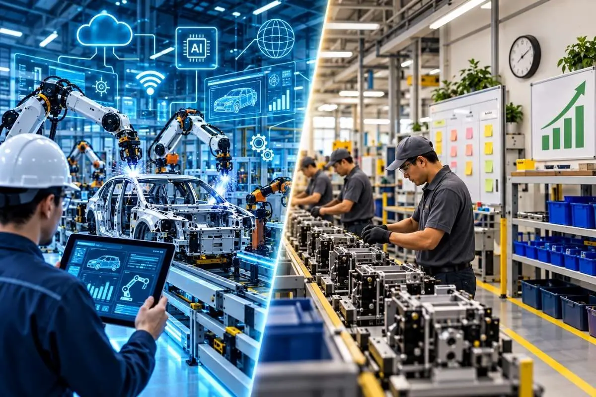 Smart Manufacturing vs Lean Manufacturing: What Sets Them Apart | The Enterprise World