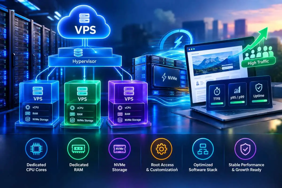 VPS Hosting for High Traffic Websites: Architecture Guide | The Enterprise World