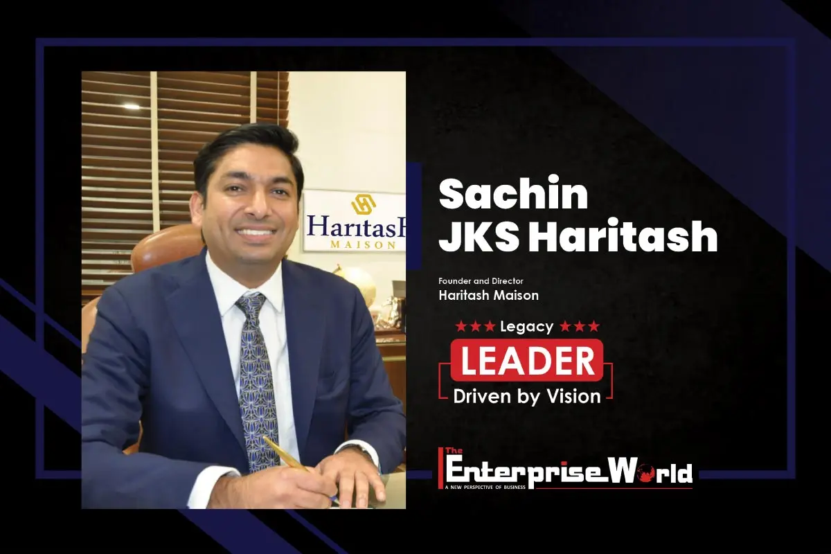 Sachin JKS Haritash: Purpose-Led Growth | Haritash Group | The Enterprise World