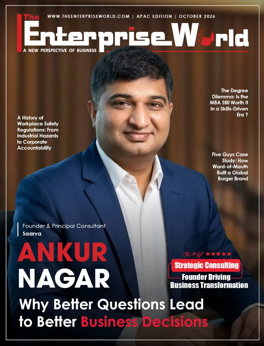 Saarva Ankur Nagar - Why Better Questions Lead to Better Business Decisions  The Enterprise World