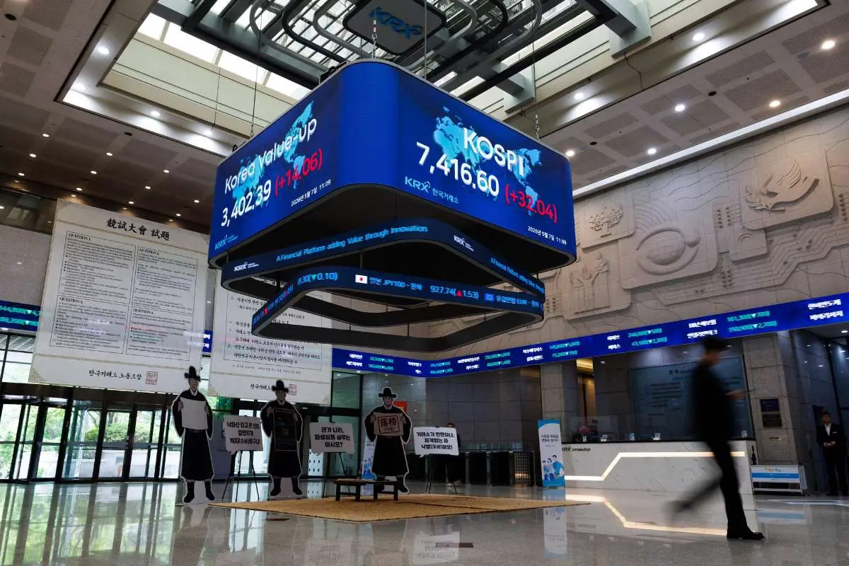 South Korea Memory Chip Stocks Slide as KOSPI Falls 6% | The Enterprise World
