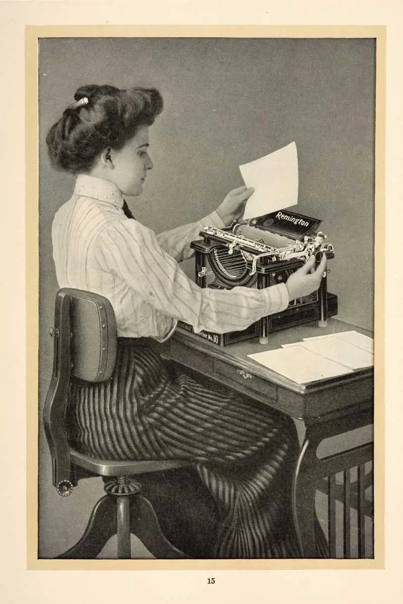 How Women and the Typewriter Shaped the Modern Office | The Enterprise World